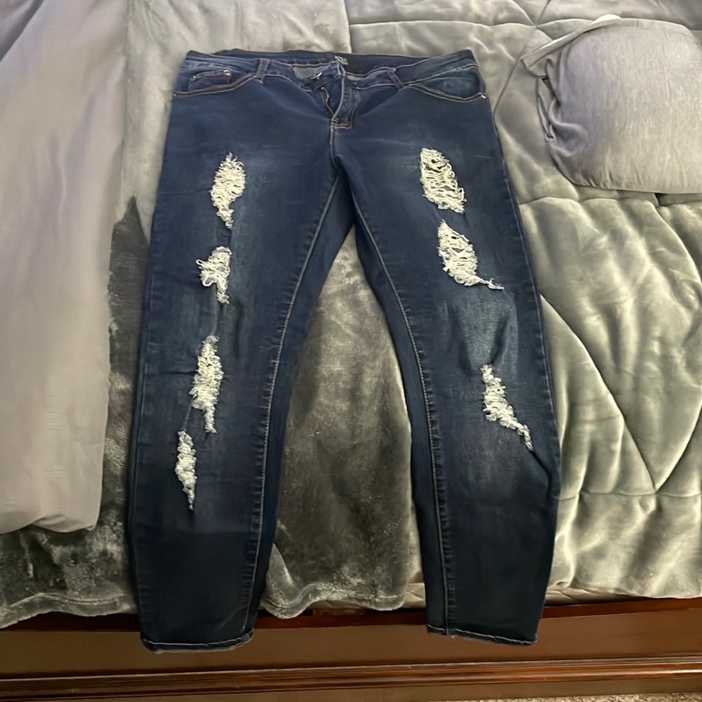 Distressed Jeans